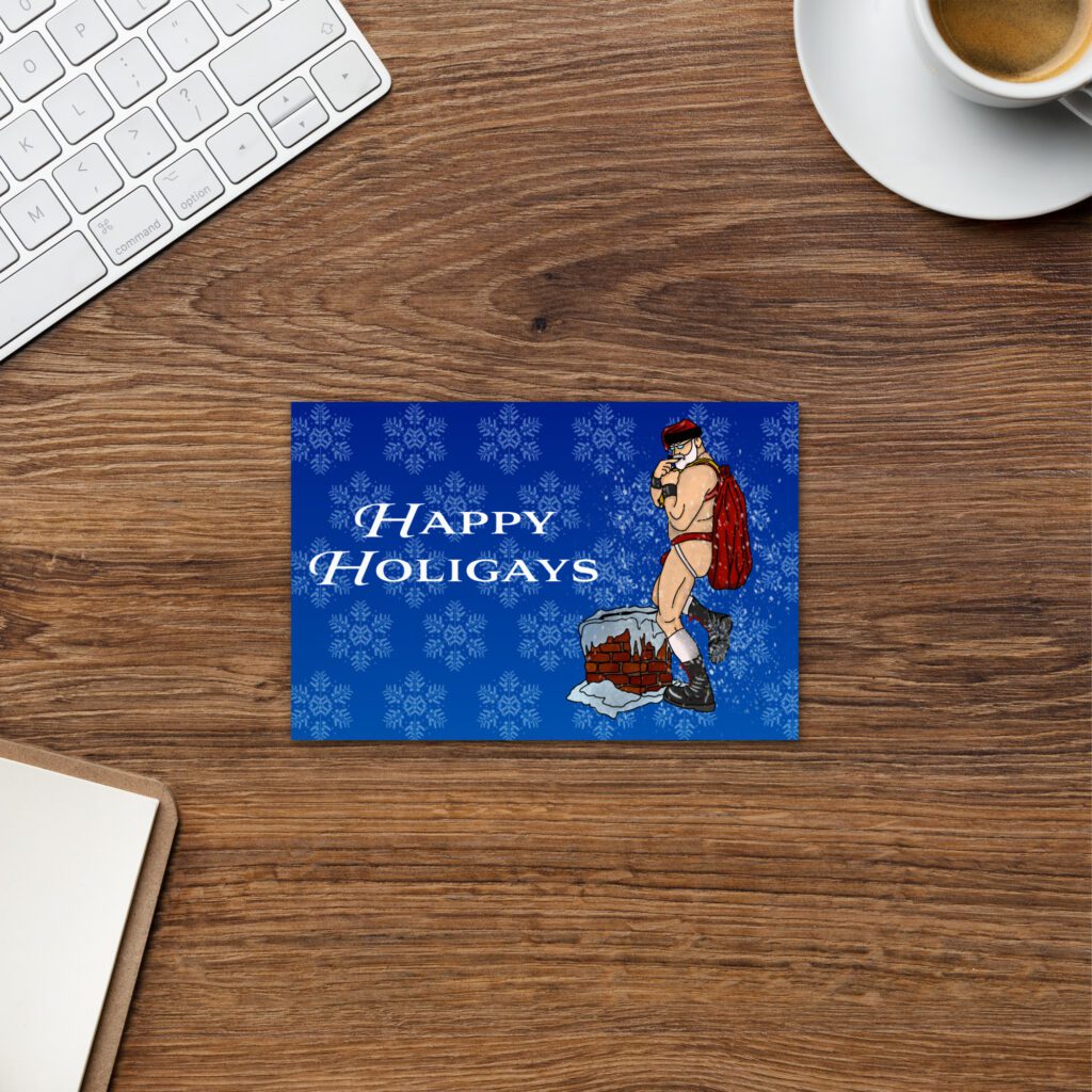 Fine Art Postcard - Santa's Sack