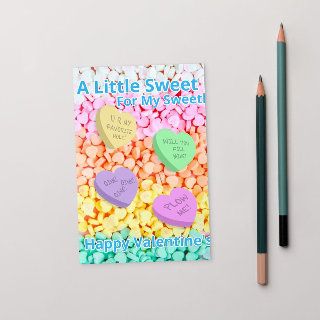 Fine Art Print - Candy Hearts Valentine