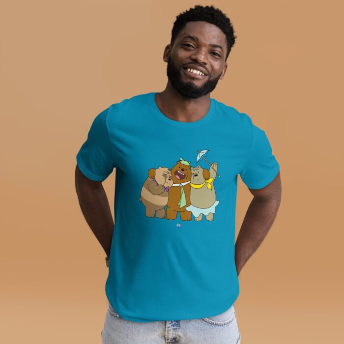 Short Sleeve Tee - Yellowstone Bares Bears - Image 12