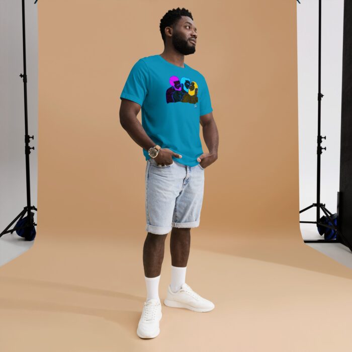 Short Sleeve Tee - Throuple Pop Art - Image 19