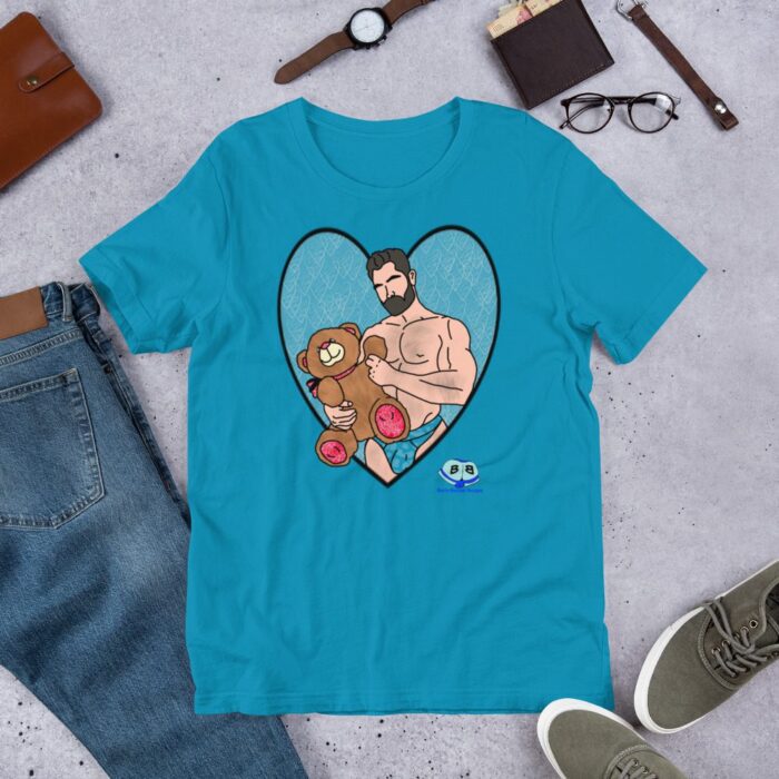 Short Sleeve Tee - Valentine Bear - Image 6