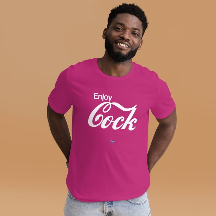 Short Sleeve Tee - Enjoy Cock - Image 13