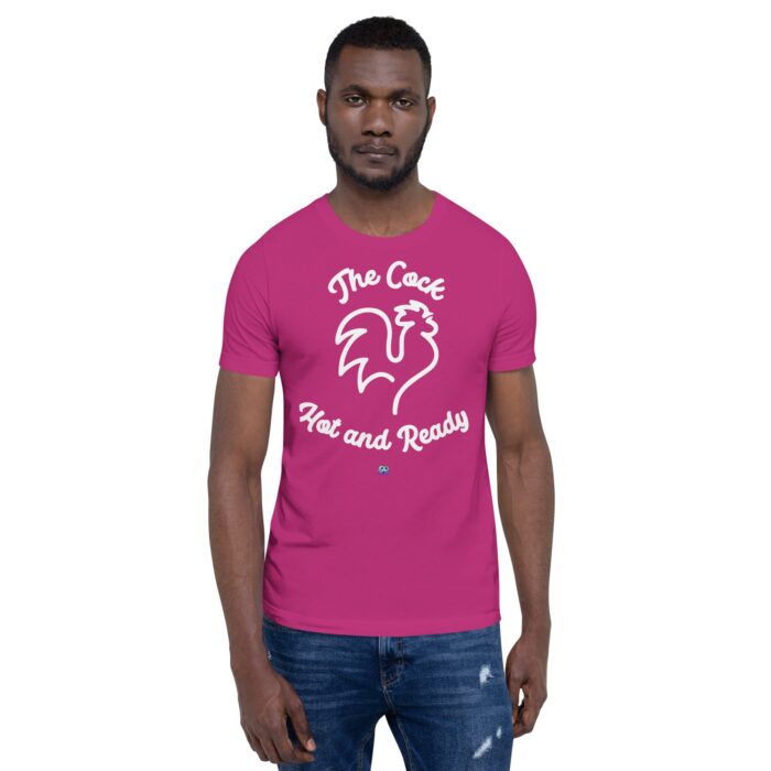 Short Sleeve Tee - The Cock Hot and Ready - Image 5