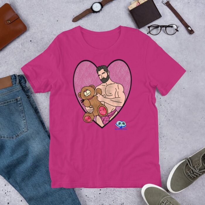 Short Sleeve Tee - Valentine Bear - Image 4