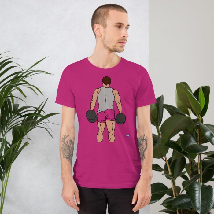 Short Sleeve Tee - Dumbbells - Image 4