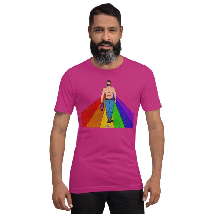 Short Sleeve Tee - Rainbow Road - Image 4