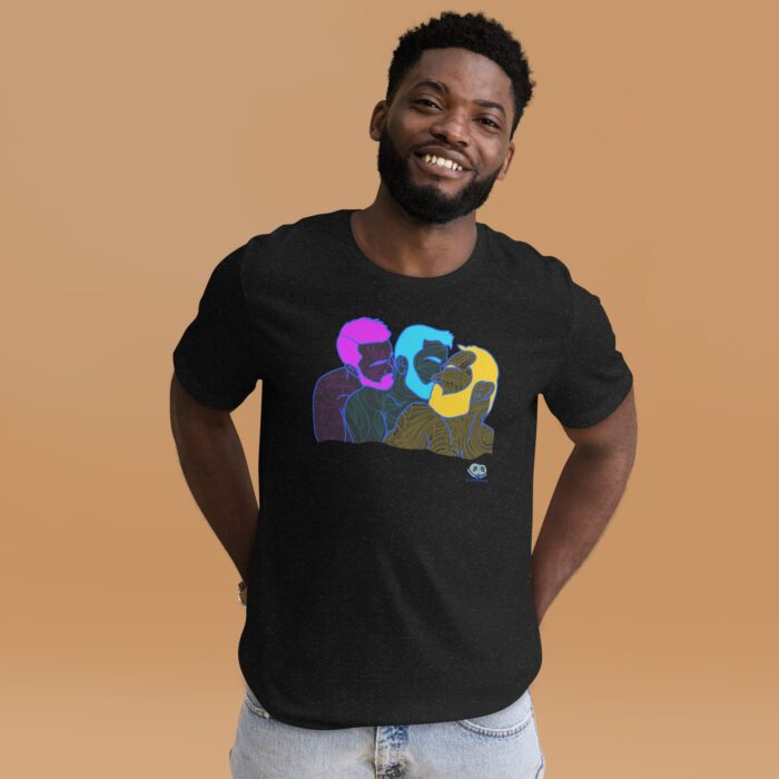 Short Sleeve Tee - Throuple Pop Art - Image 3
