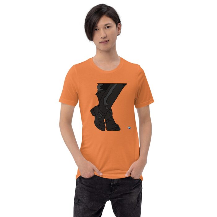 Short Sleeve Tee - Leather Boots - Image 12