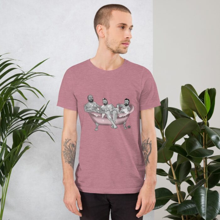 Short Sleeve Tee - 3 Bears in a Tub - Image 11
