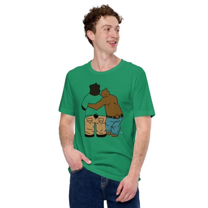 Short Sleeve Tee - Two Bears from Behind - Image 10