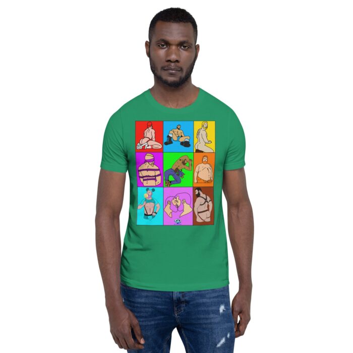 Short Sleeve Tee - Color Block Dudes - Image 43