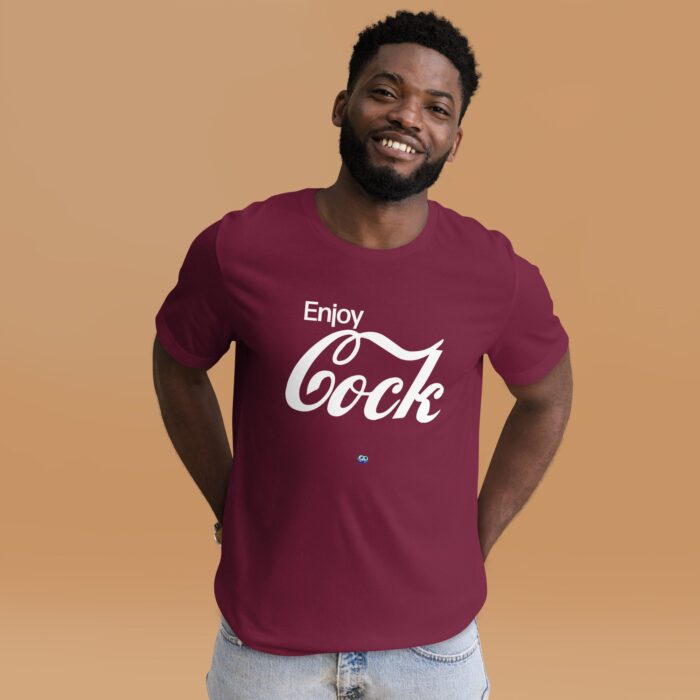 Short Sleeve Tee - Enjoy Cock - Image 7
