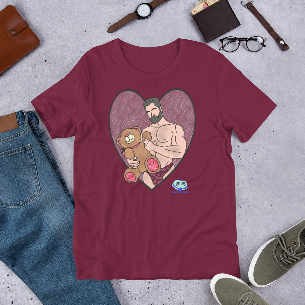 Short Sleeve Tee - Valentine Bear