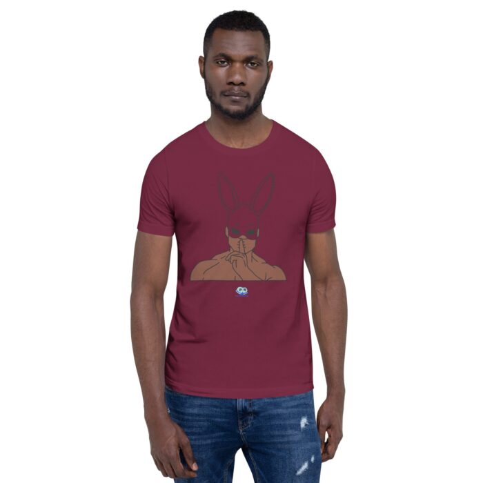 Short Sleeve Tee - Bunny Ear Mask (Easter) - Image 3