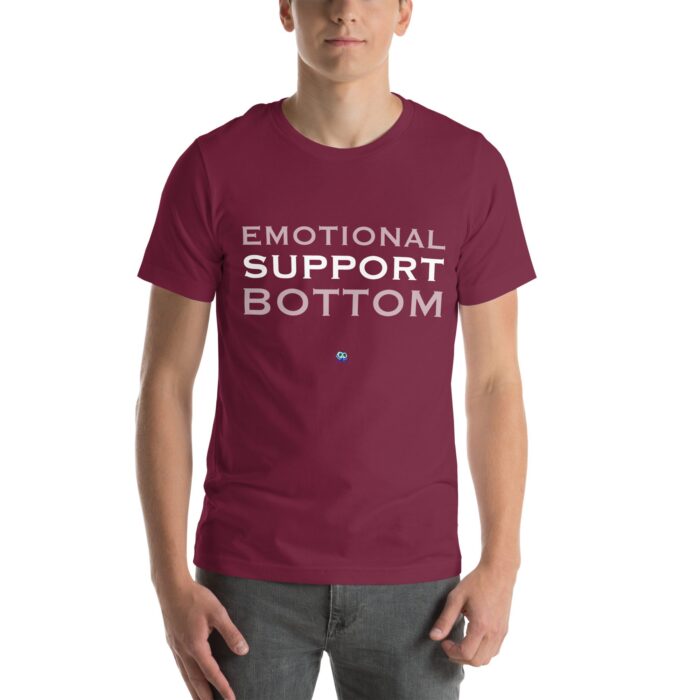 Short Sleeve Tee - Emotional Support Bottom - Image 4