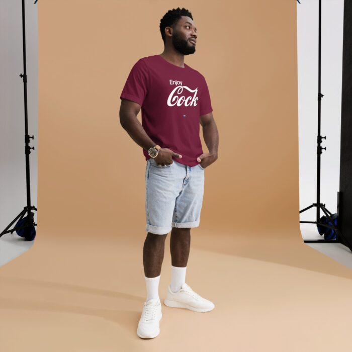 Short Sleeve Tee - Enjoy Cock - Image 6