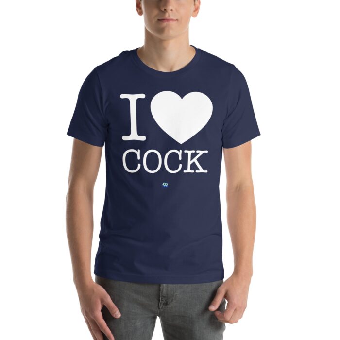 Short Sleeve Tee - I Heart Cock - Image 3
