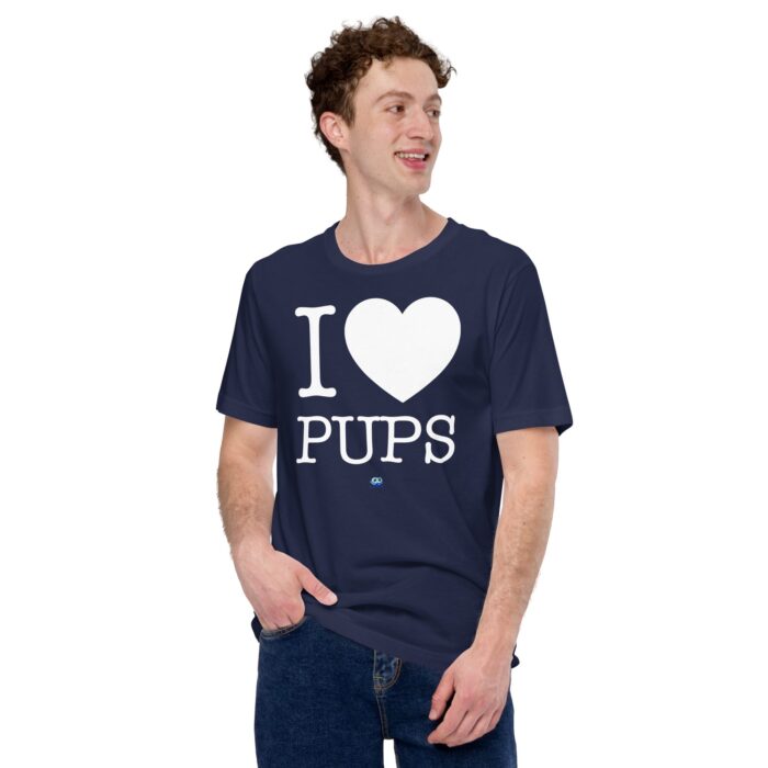 Short Sleeve Tee - I Heart Pups - Image 3