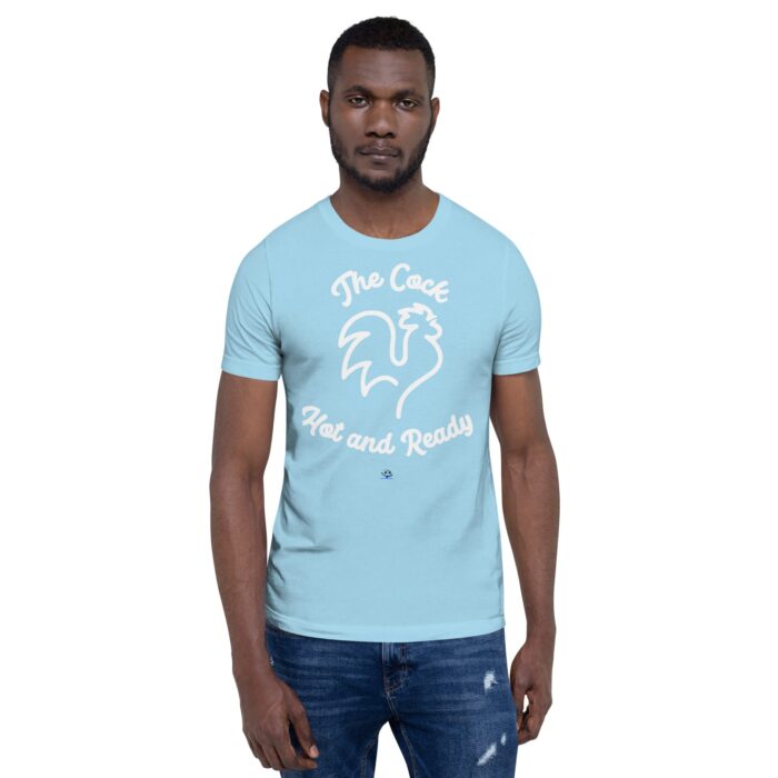Short Sleeve Tee - The Cock Hot and Ready - Image 13