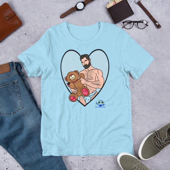 Short Sleeve Tee - Valentine Bear - Image 13