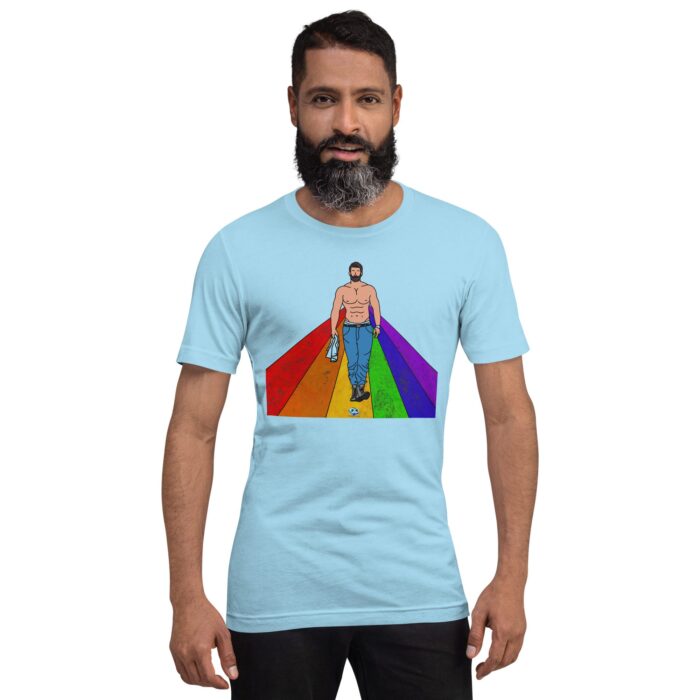 Short Sleeve Tee - Rainbow Road - Image 13