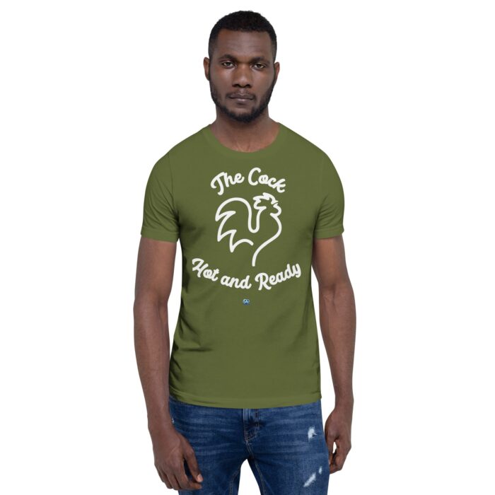 Short Sleeve Tee - The Cock Hot and Ready - Image 6