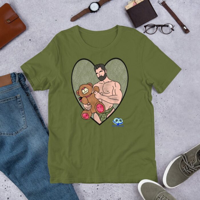 Short Sleeve Tee - Valentine Bear - Image 5