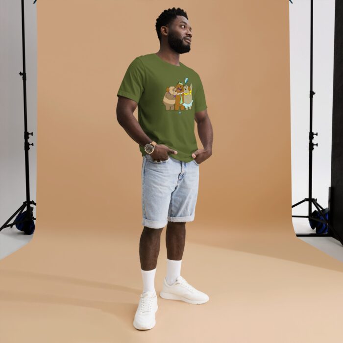 Short Sleeve Tee - Yellowstone Bares Bears - Image 9