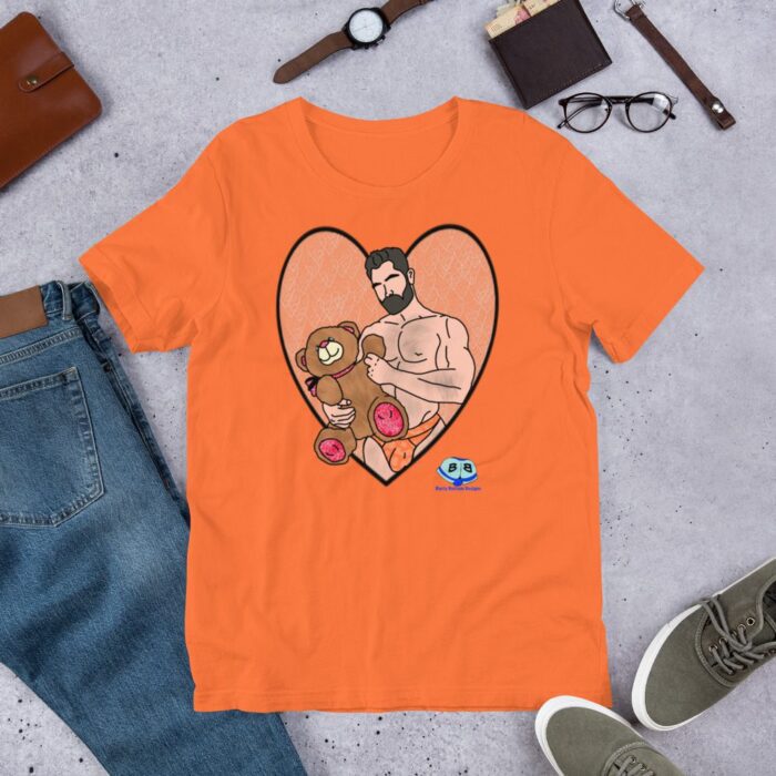Short Sleeve Tee - Valentine Bear - Image 9