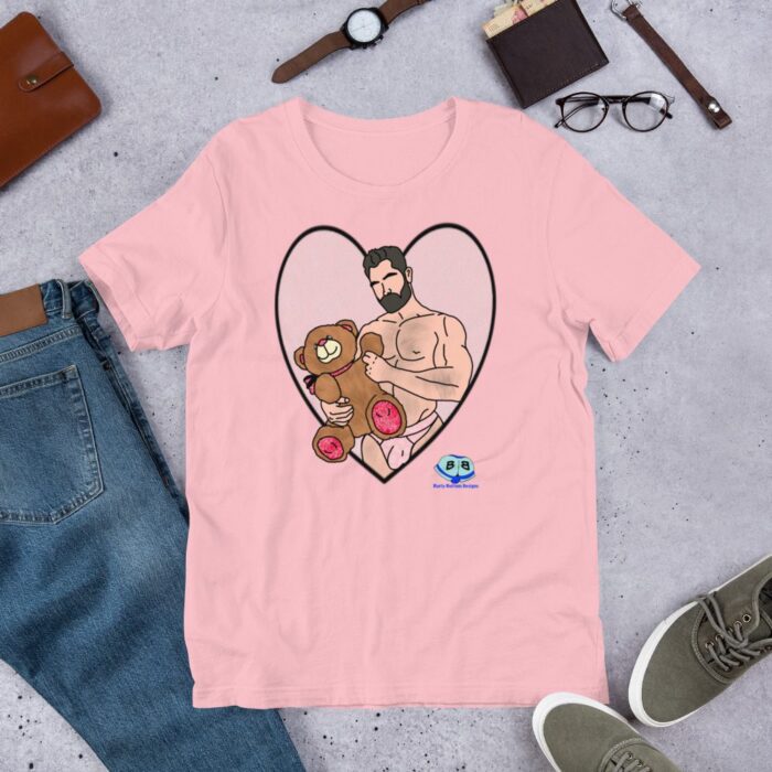 Short Sleeve Tee - Valentine Bear - Image 12