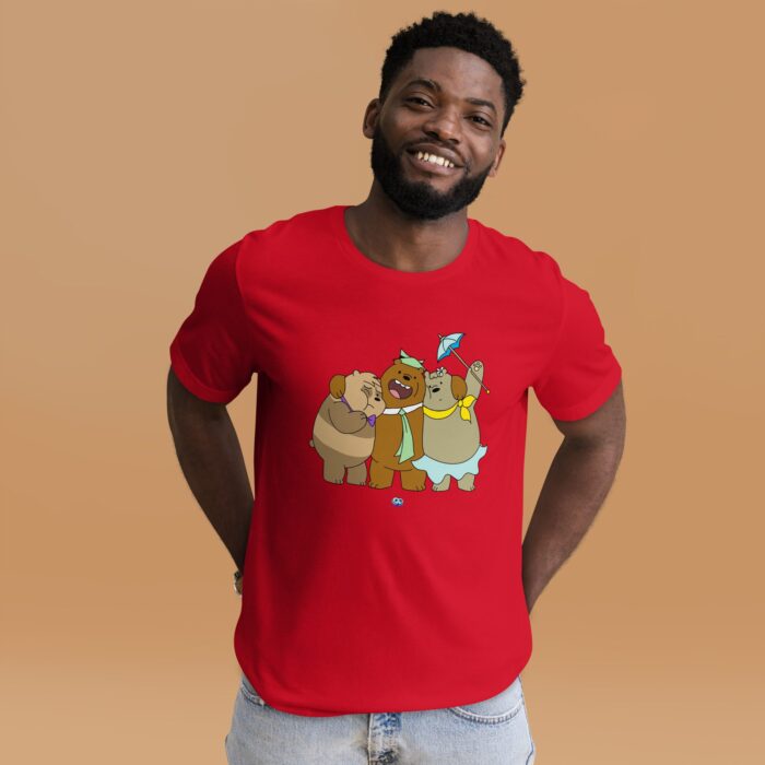 Short Sleeve Tee - Yellowstone Bares Bears - Image 4