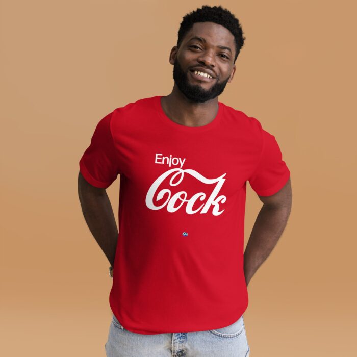 Short Sleeve Tee - Enjoy Cock - Image 9