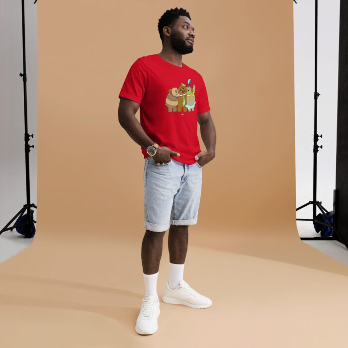 Short Sleeve Tee - Yellowstone Bares Bears - Image 3