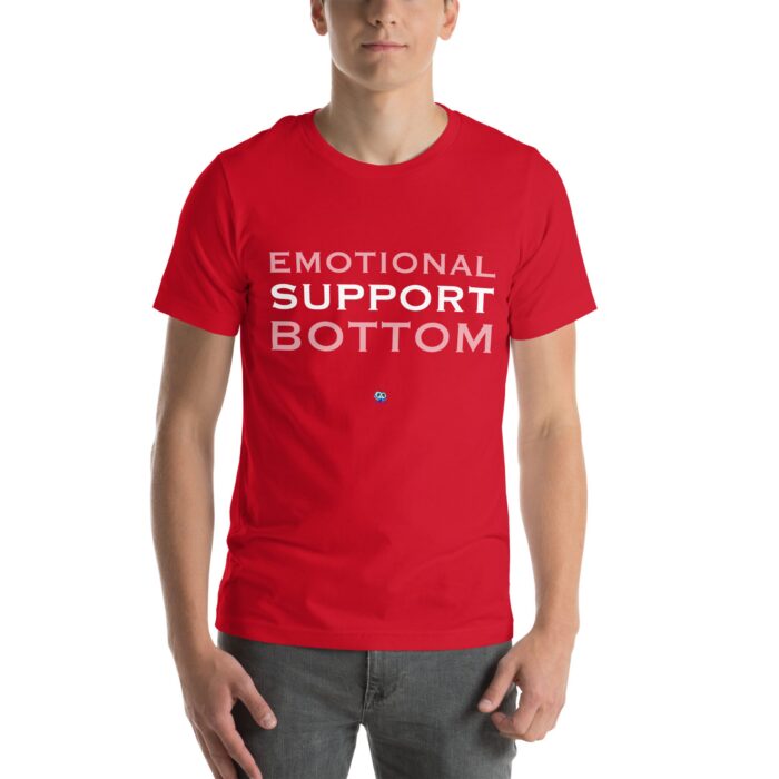 Short Sleeve Tee - Emotional Support Bottom - Image 5