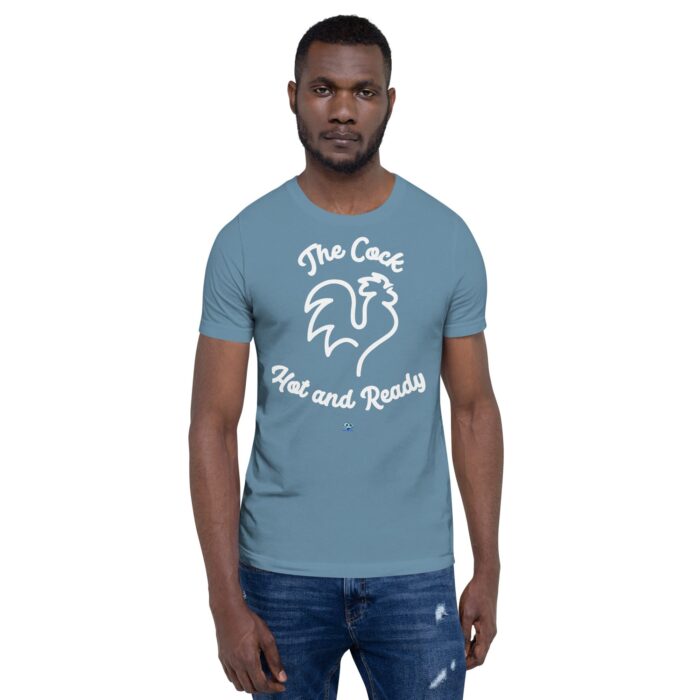 Short Sleeve Tee - The Cock Hot and Ready - Image 9