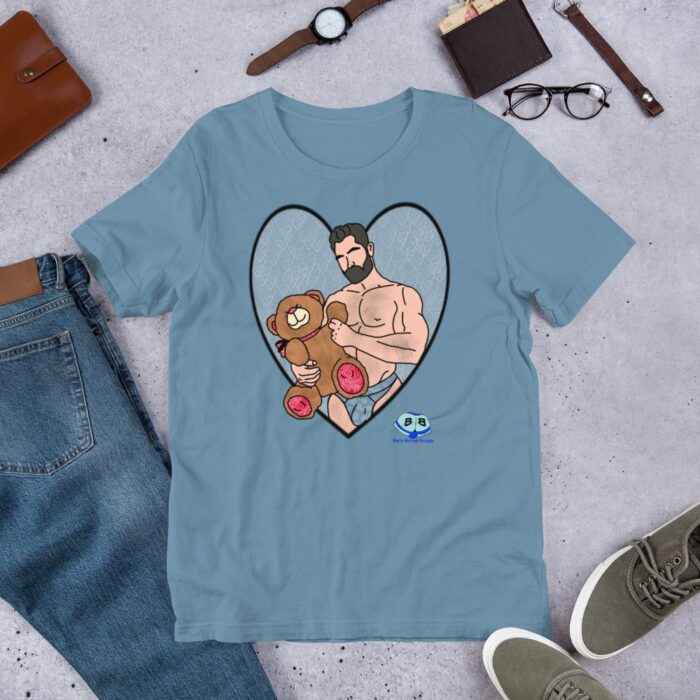 Short Sleeve Tee - Valentine Bear - Image 8