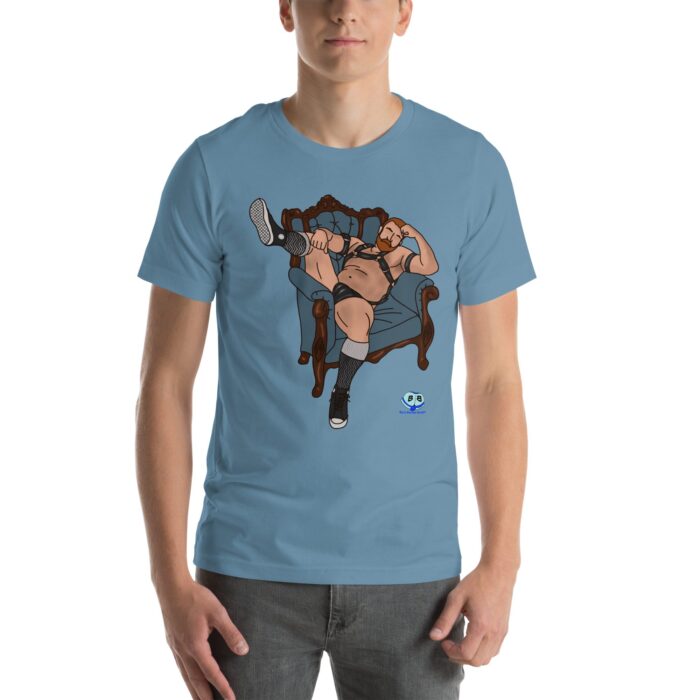 Short Sleeve Tee - Leather Chair - Image 9