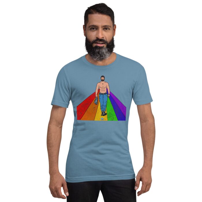 Short Sleeve Tee - Rainbow Road - Image 8