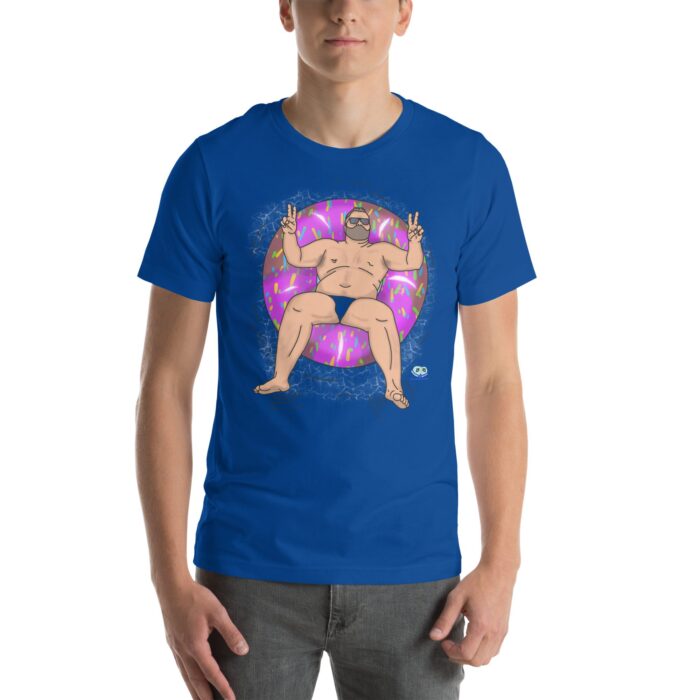 Short Sleeve Tee - Peace, Love, and Doughnuts - Image 4