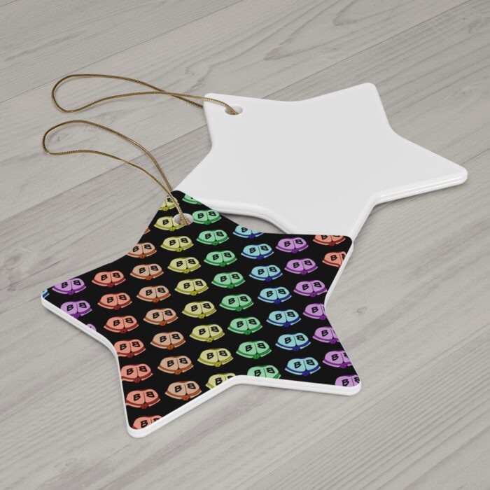 Ceramic Ornament - Little Rainbow Butts - Image 5
