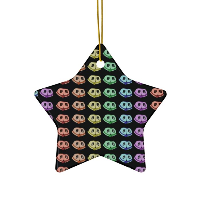 Ceramic Ornament - Little Rainbow Butts - Image 4