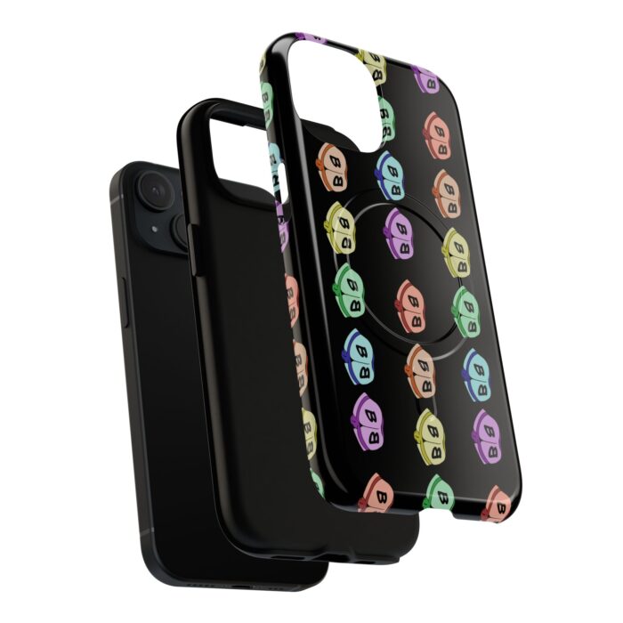 Tough Magnetic iPhone Cases - Little Rainbow Butts - Image 3