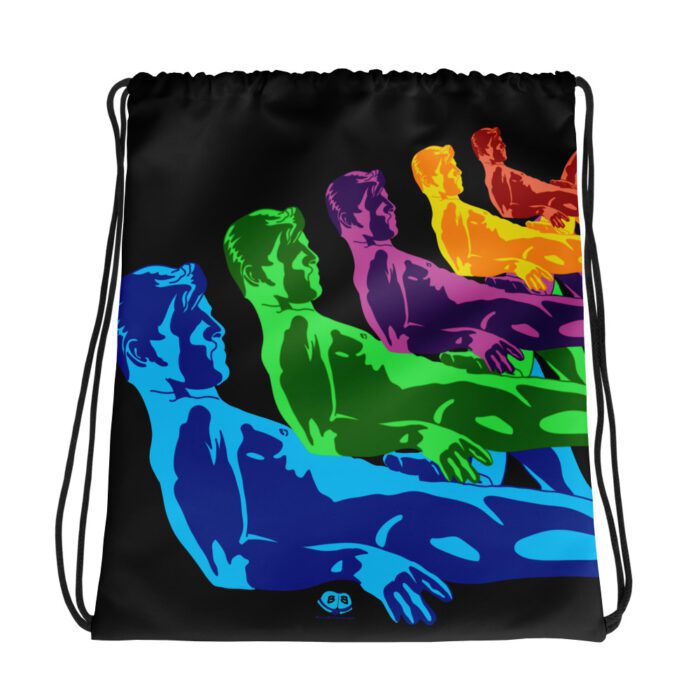 Drawstring bag - 2 Sided Print - Helping Hands