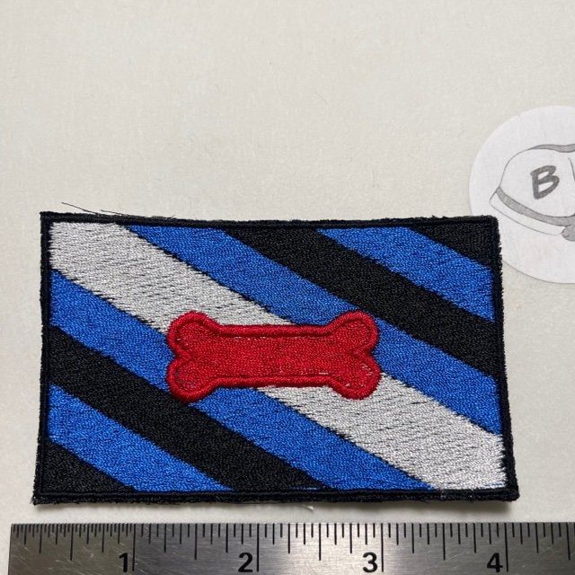 Iron On Patch - Puppy/Pup Pride Flag