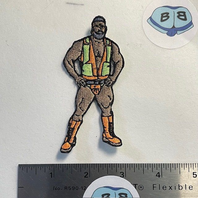 Iron On Patch - Road Block