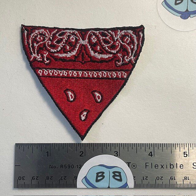 Iron On Patch - Hanky Code (Available in any solid color)