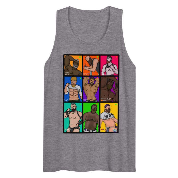 Men’s premium tank top - What's For Dinner? - Image 9