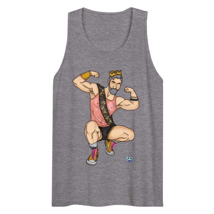 Men’s premium tank top - Mr. Right Now - Image 9