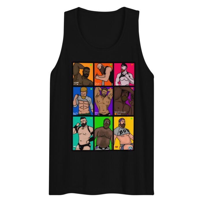 Men’s premium tank top - What's For Dinner? - Image 2