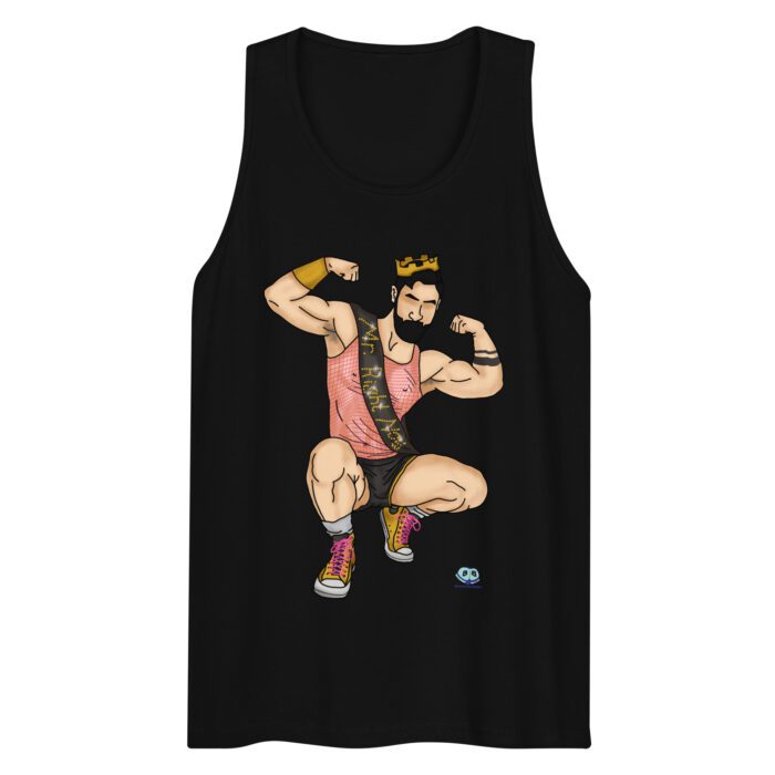 Men’s premium tank top - Mr. Right Now - Image 2